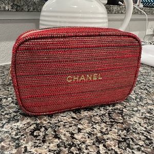 Holiday 2022 Chanel Makeup Bag.